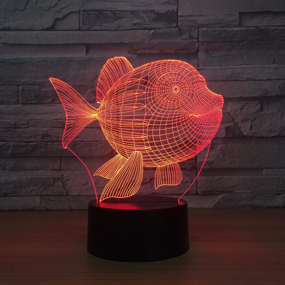 Belly Fish  Night Light