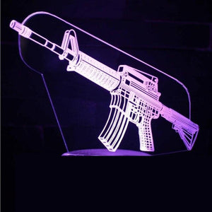 Gun Style  Nightlight