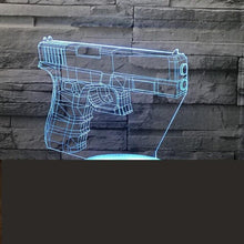 Load image into Gallery viewer, Gun Style  Nightlight