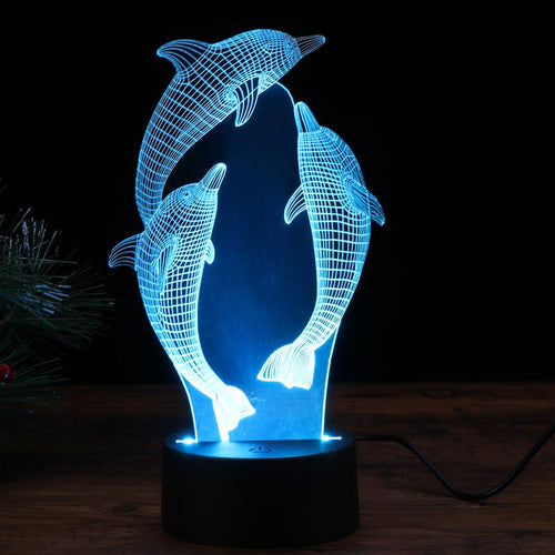 Dolphin  Night Lamp