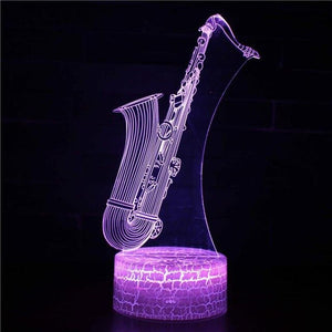 Musical Instruments 3d Night Light