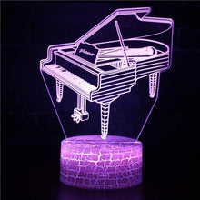 Load image into Gallery viewer, Musical Instruments 3d Night Light